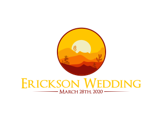 Erickson Wedding, see below. logo design by Greenlight