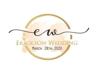 Erickson Wedding, see below. logo design by Greenlight