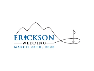 Erickson Wedding, see below. logo design by Creativeminds