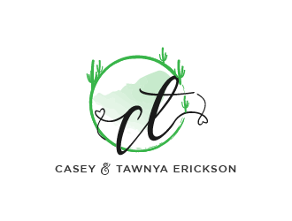 Erickson Wedding, see below. logo design by Srikandi