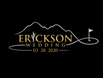Erickson Wedding, see below. logo design by agus