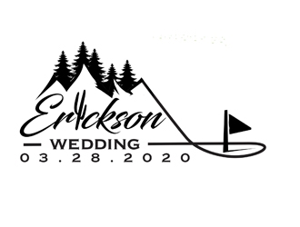 Erickson Wedding, see below. logo design by creativemind01