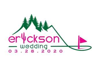 Erickson Wedding, see below. logo design by creativemind01