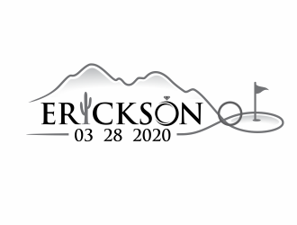 Erickson Wedding, see below. logo design by agus
