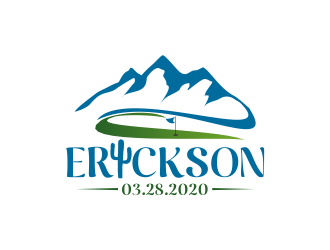 Erickson Wedding, see below. logo design by Greenlight