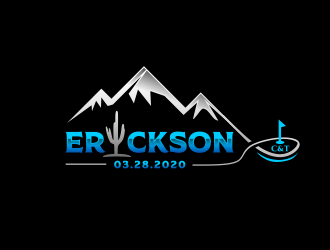 Erickson Wedding, see below. logo design by semar