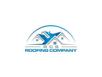 RCS Roofing Company logo design by Devian