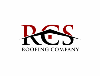 RCS Roofing Company logo design by hidro