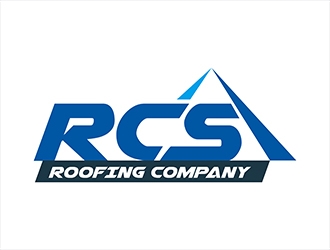 RCS Roofing Company logo design by Project48