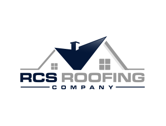 RCS Roofing Company logo design by evdesign