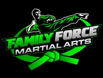 Family Force Martial Arts logo design by THOR_