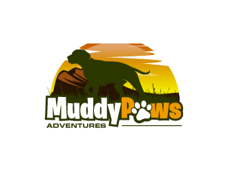 Muddy Paws Adventures logo design by torresace