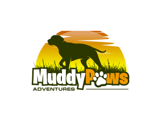 Muddy Paws Adventures logo design by torresace