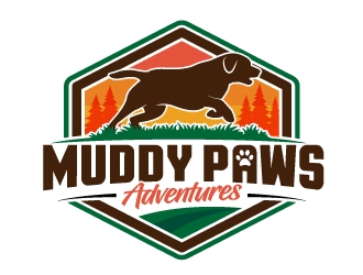Muddy Paws Adventures logo design by jaize