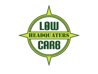 Low Carb Headquarters logo design by Foxcody