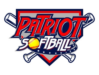 PATRIOT SOFTBALL logo design by daywalker