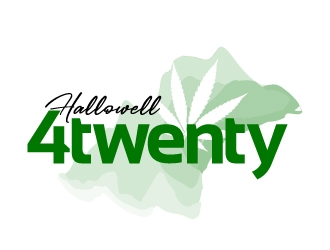 Hallowell 4twenty logo design by jaize