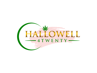 Hallowell 4twenty logo design by ammad