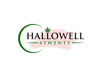 Hallowell 4twenty logo design by ammad