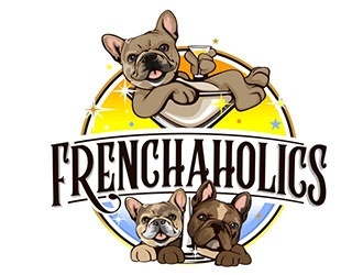 Frenchaholics logo design by veron