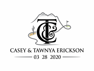 Erickson Wedding, see below. logo design by agus