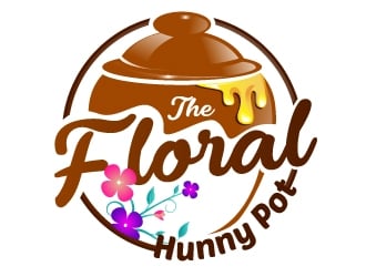 The Floral Hunny Pot logo design by Suvendu