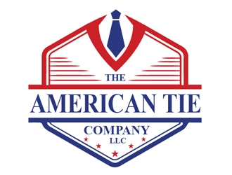 The American Tie Company LLC logo design by Roma