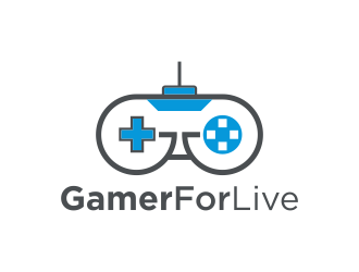 GamerForLive logo design by p0peye