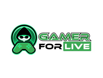 GamerForLive logo design by serprimero