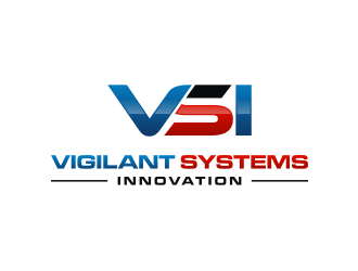 VSI Vigilant Systems Innovation  logo design by mbamboex