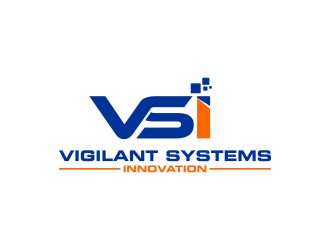 VSI Vigilant Systems Innovation  logo design by IrvanB