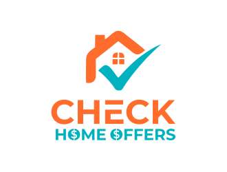 Check Home Offers logo design by Girly