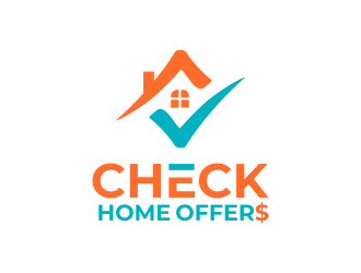 Check Home Offers logo design by Girly