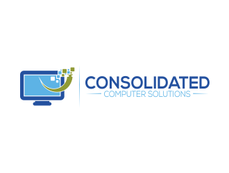 Consolidated Computer Solutions logo design by qqdesigns