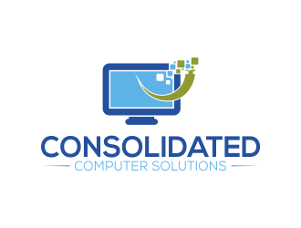 Consolidated Computer Solutions logo design by qqdesigns
