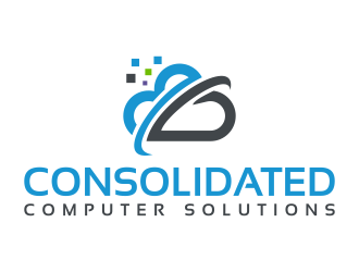 Consolidated Computer Solutions logo design by p0peye