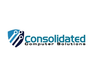 Consolidated Computer Solutions logo design by AamirKhan