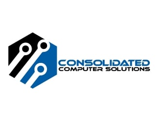 Consolidated Computer Solutions logo design by AamirKhan