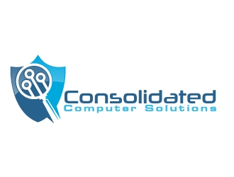 Consolidated Computer Solutions logo design by AamirKhan