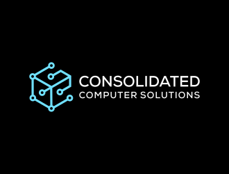Consolidated Computer Solutions logo design by N3V4