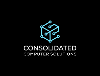 Consolidated Computer Solutions logo design by N3V4