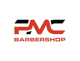 PMC barbershop  logo design by EkoBooM