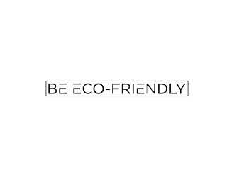 Be Eco-Friendly logo design by RIANW