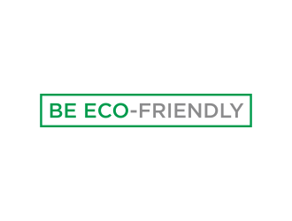 Be Eco-Friendly logo design by ammad