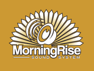 Morning Rise Sound System logo design by AisRafa