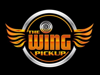 The Wing Pickup logo design by DreamLogoDesign