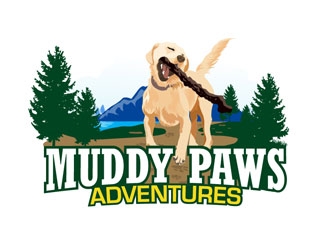 Muddy Paws Adventures logo design by frontrunner