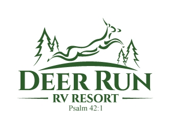Deer Run Logo Design