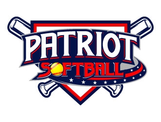 PATRIOT SOFTBALL logo design by daywalker