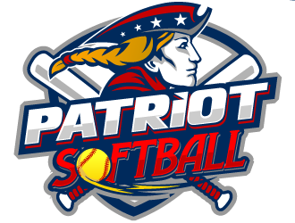 PATRIOT SOFTBALL logo design by THOR_